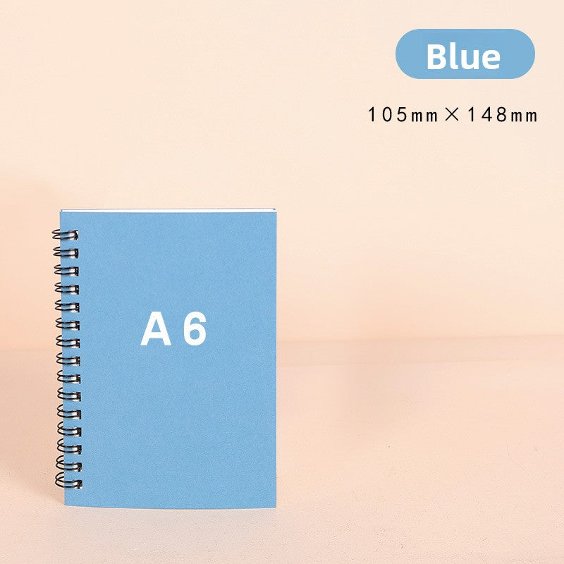Simple coil notebook