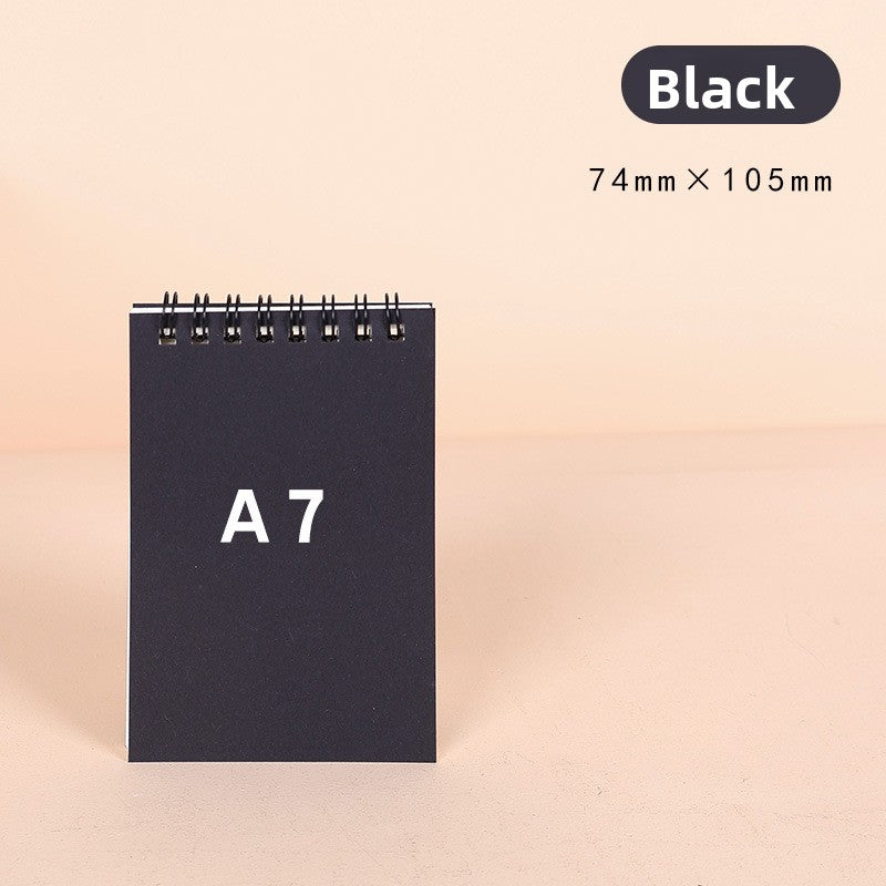 Simple coil notebook