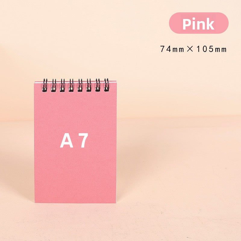 Simple coil notebook