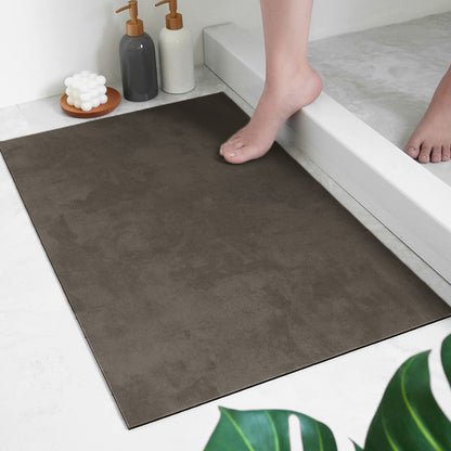 Simple diatom mud floor mat