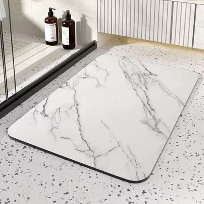 Simple diatom mud floor mat