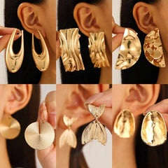 01kc gold hollow oval 6078