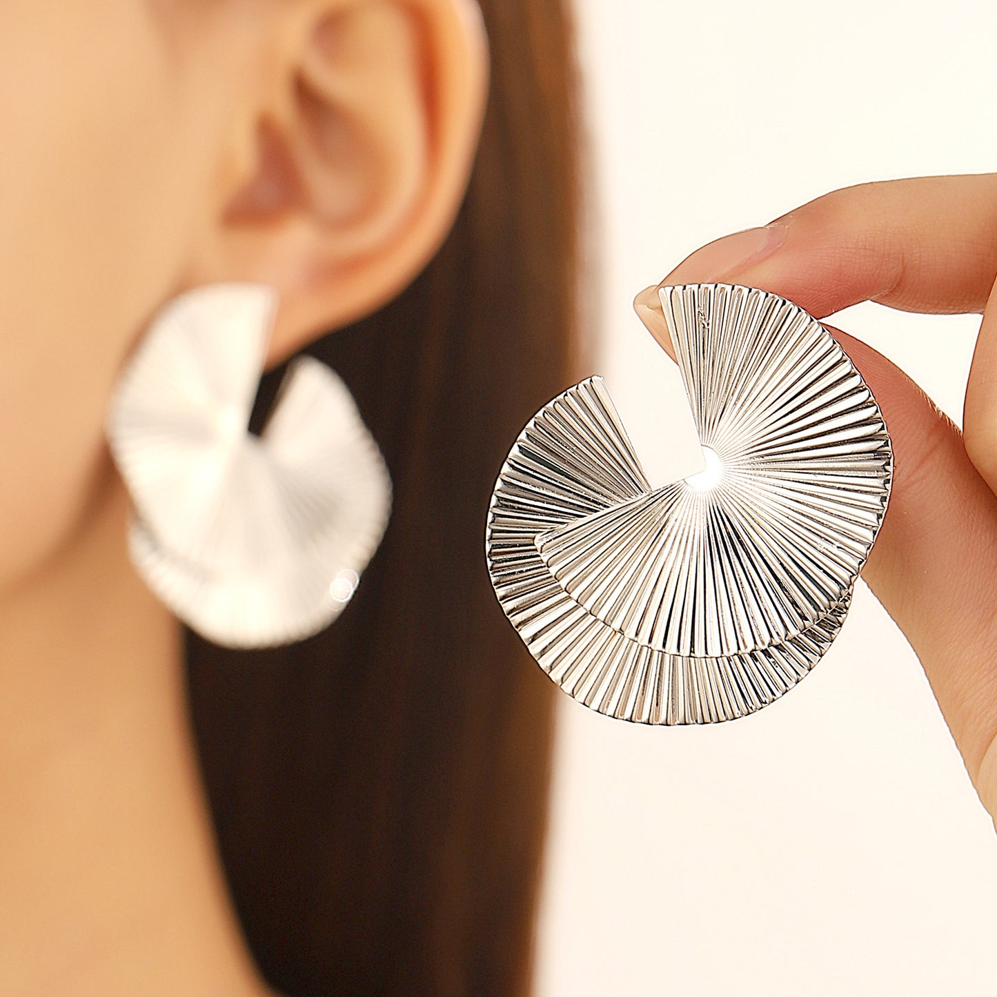 Simple Ear Stud Earrings