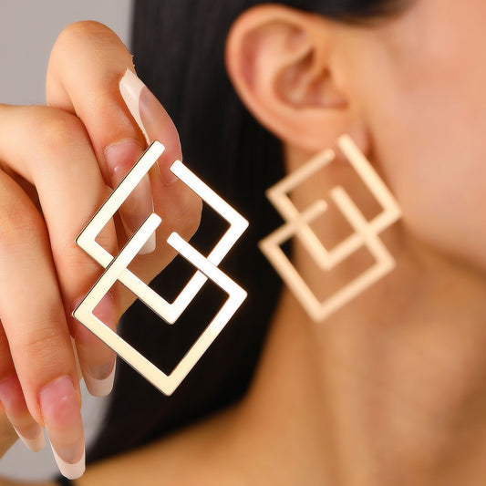 Simple Ear Stud Earrings