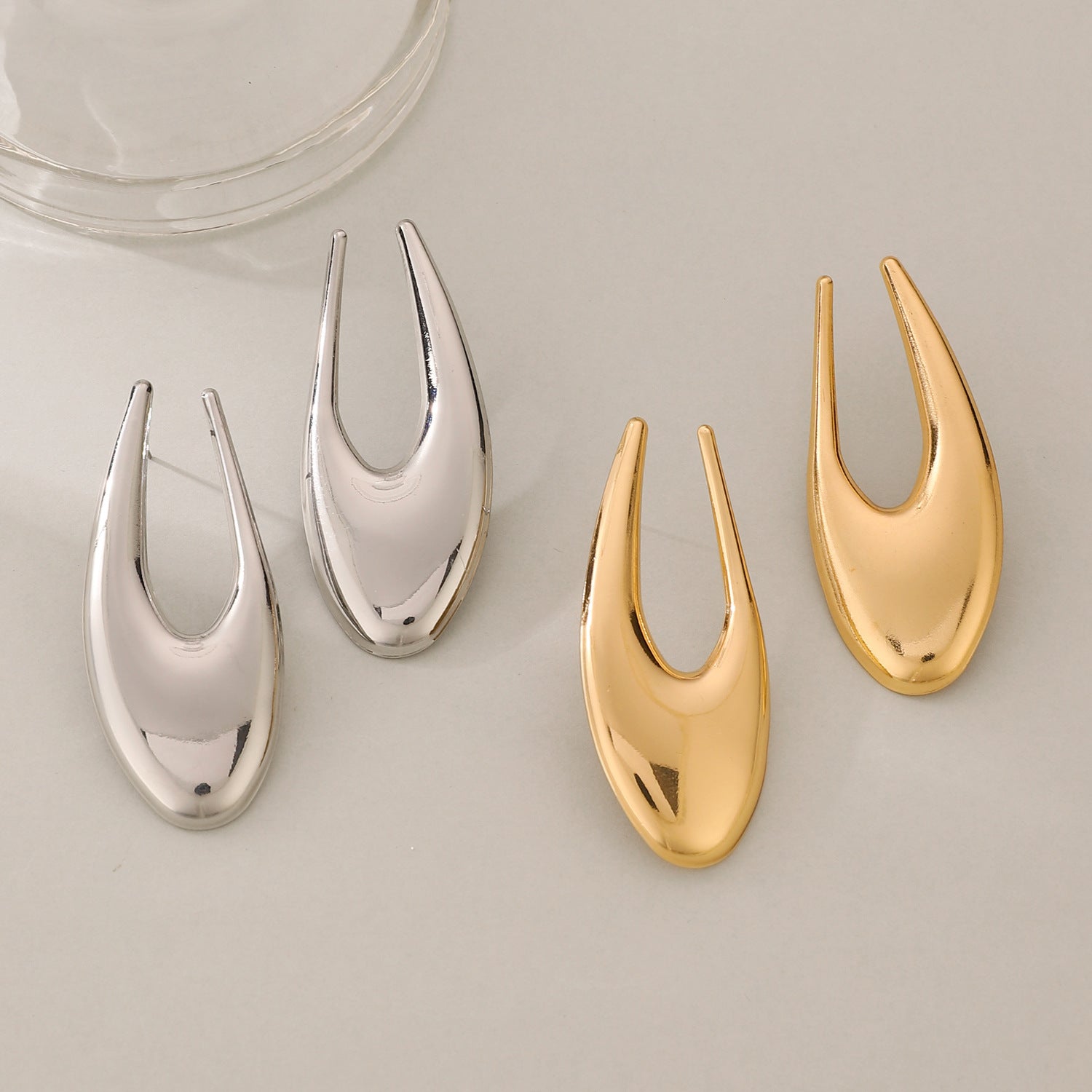 Simple Ear Stud Earrings