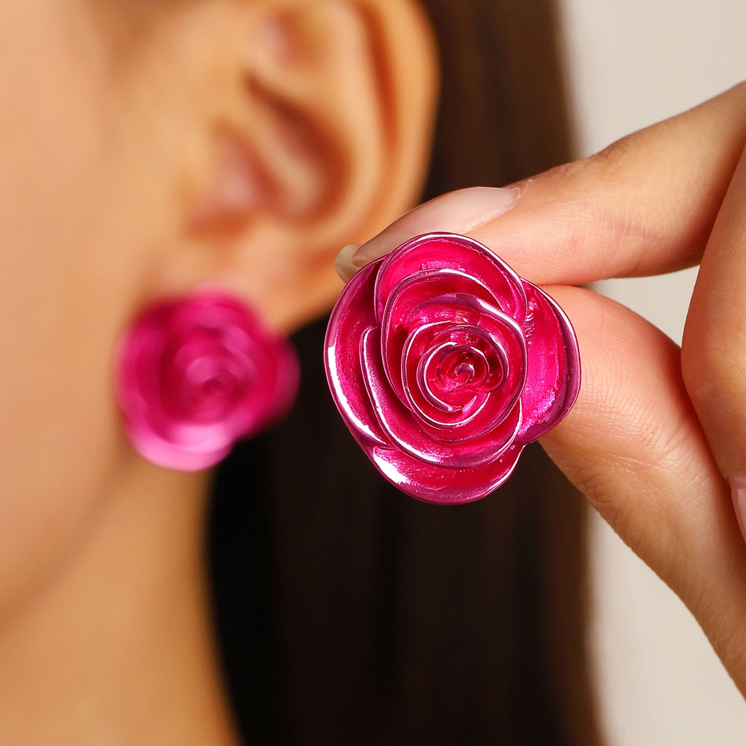 Simple Ear Stud Earrings