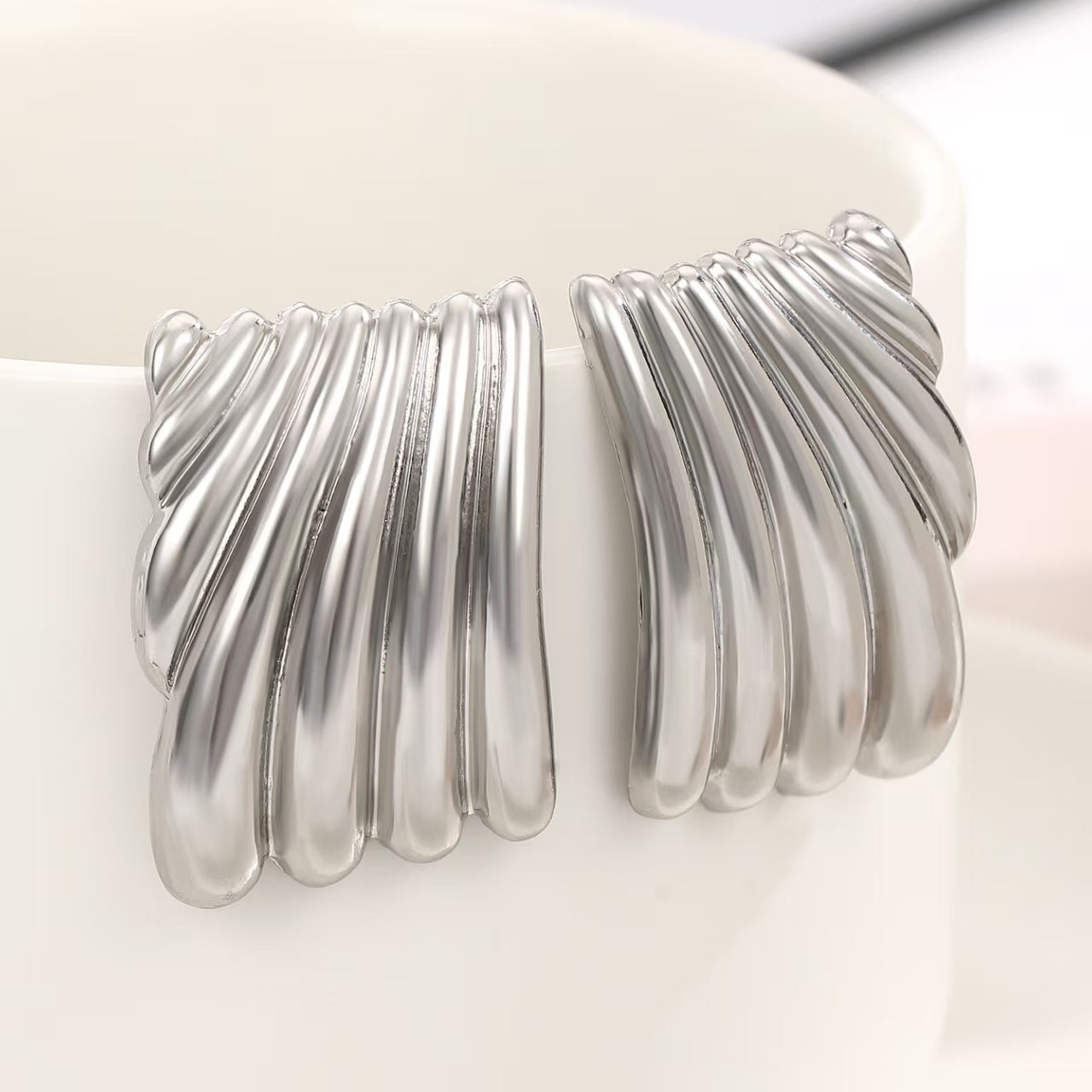 Simple Ear Stud Earrings