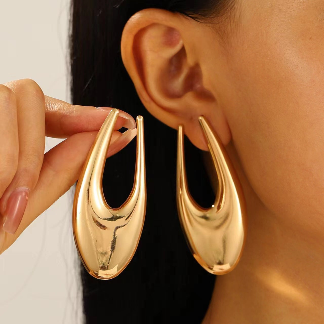 Simple Ear Stud Earrings
