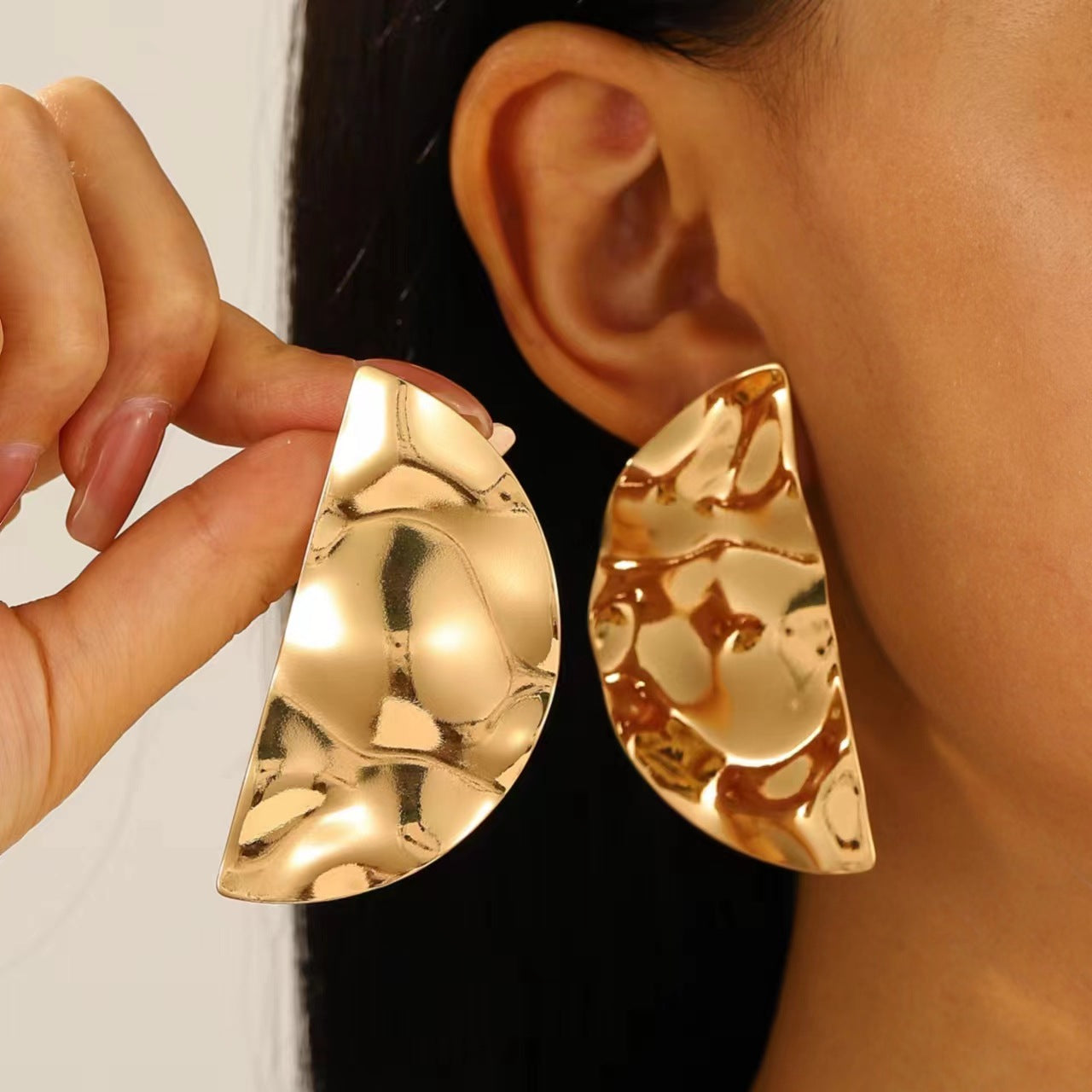 Simple Ear Stud Earrings
