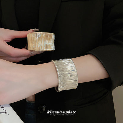 Simple Geometric Metal Bracelet