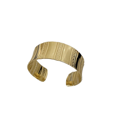 Simple Geometric Metal Bracelet