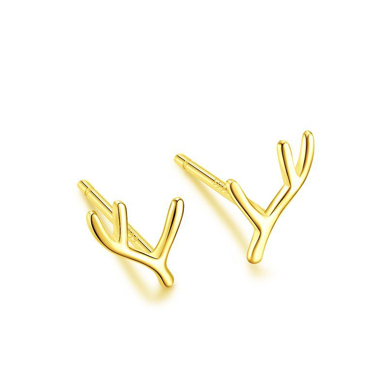 Simple Gold Earrings