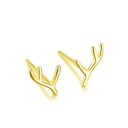 Simple Gold Earrings