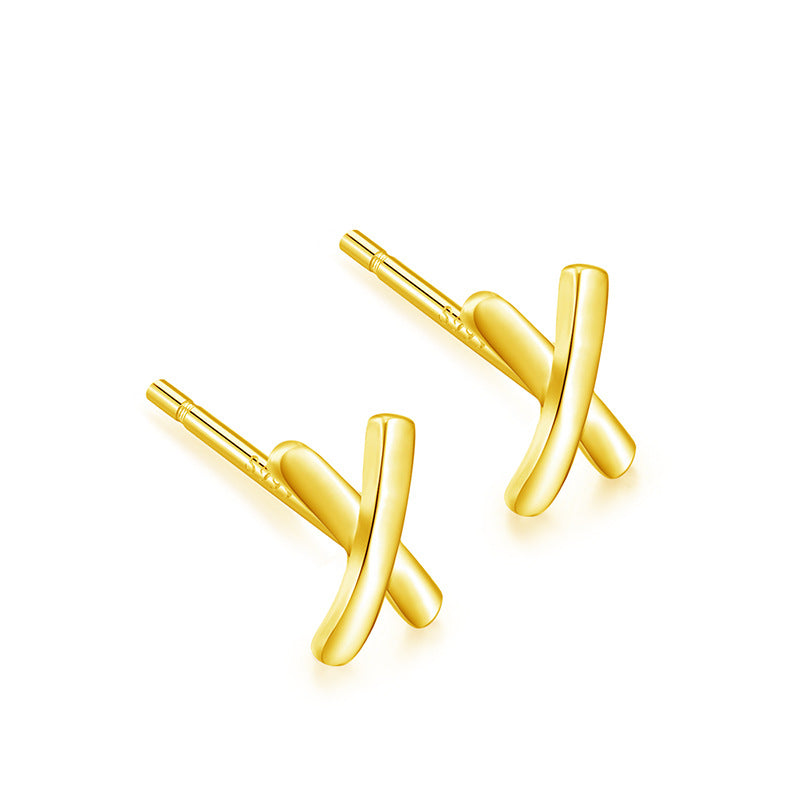 Simple Gold Earrings