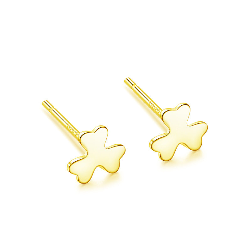Simple Gold Earrings