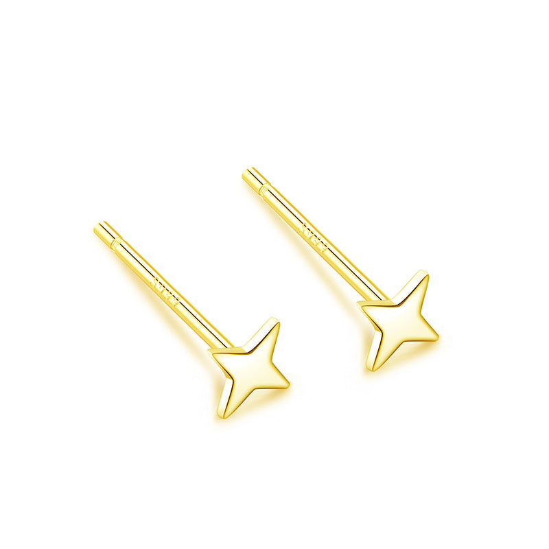 Simple Gold Earrings