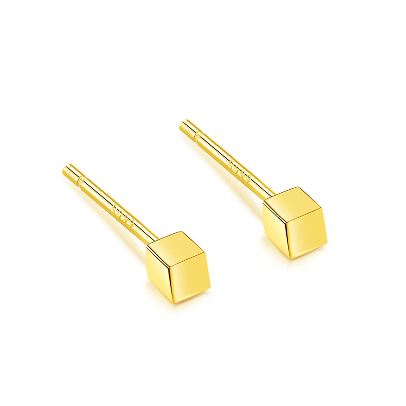 Simple Gold Earrings