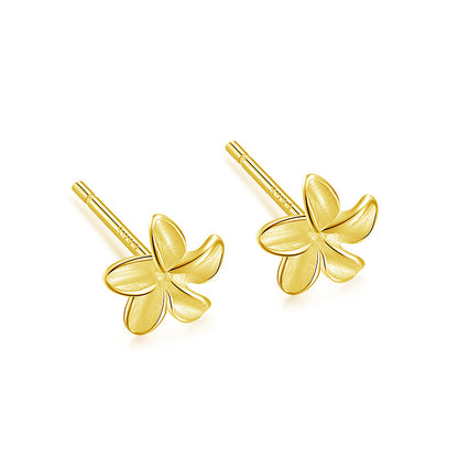 Simple Gold Earrings
