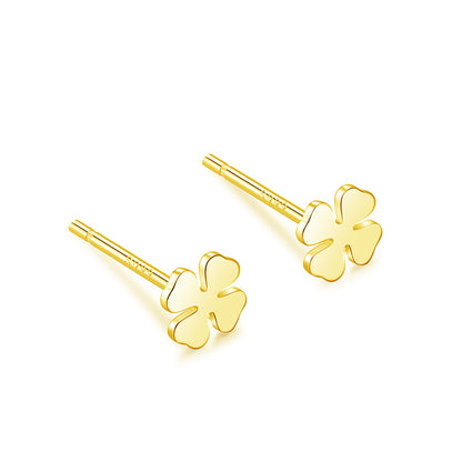 Simple Gold Earrings