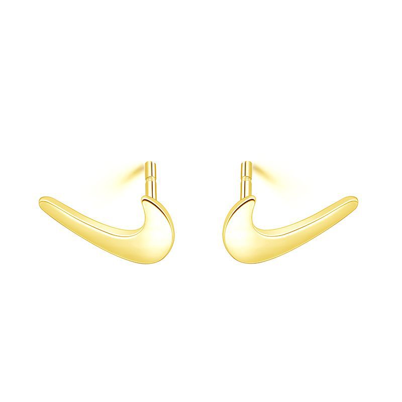 Simple Gold Earrings