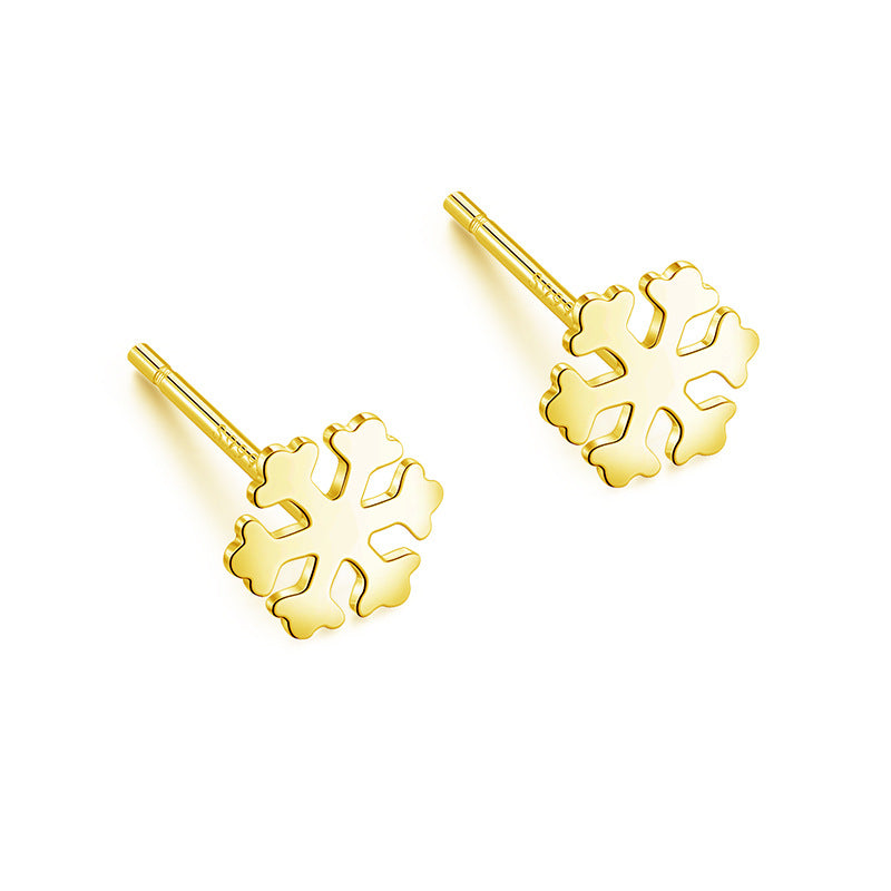 Simple Gold Earrings