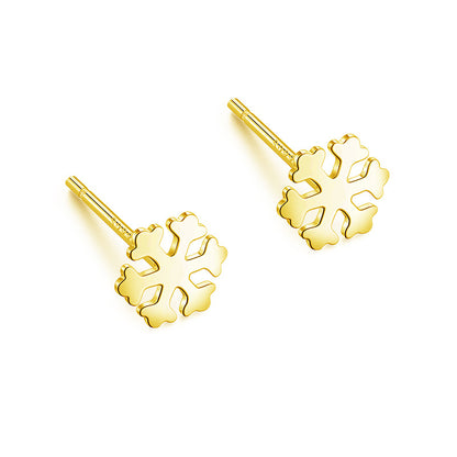 Simple Gold Earrings