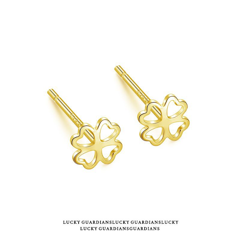 Simple Gold Earrings