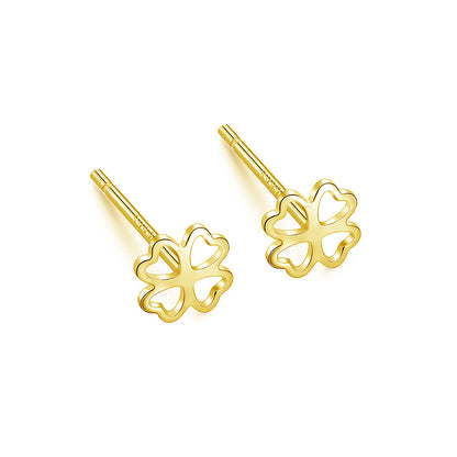 Simple Gold Earrings