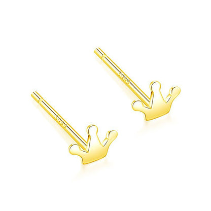Simple Gold Earrings