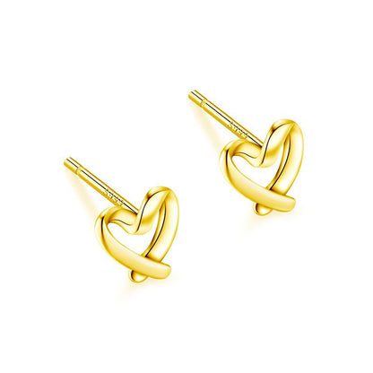 Simple Gold Earrings
