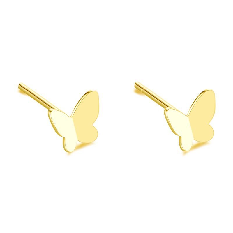 Simple Gold Earrings