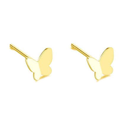 Simple Gold Earrings