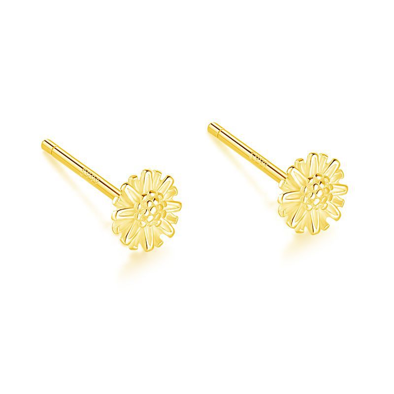Simple Gold Earrings