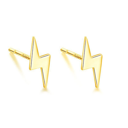 Simple Gold Earrings