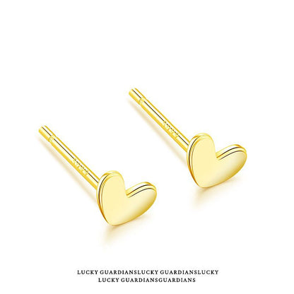 Simple Gold Earrings