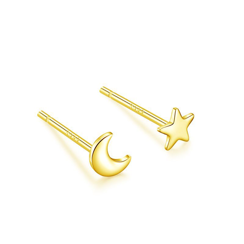 Simple Gold Earrings