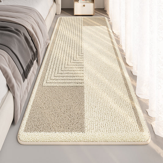 Simple line bedroom carpet