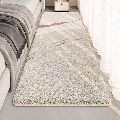 Simple line bedroom carpet