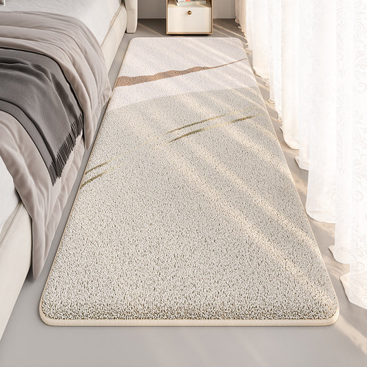 Simple line bedroom carpet