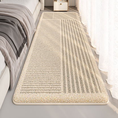 Simple line bedroom carpet