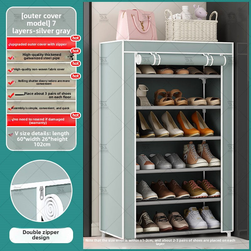 Simple Multi-Tier Shoe Rack