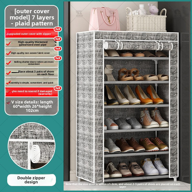 Simple Multi-Tier Shoe Rack