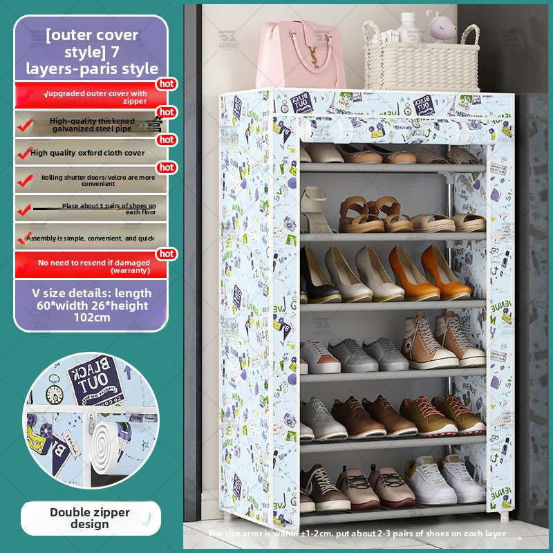 Simple Multi-Tier Shoe Rack