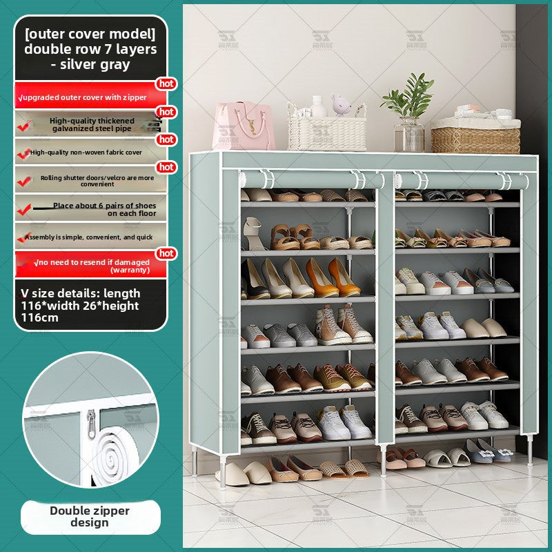 Simple Multi-Tier Shoe Rack