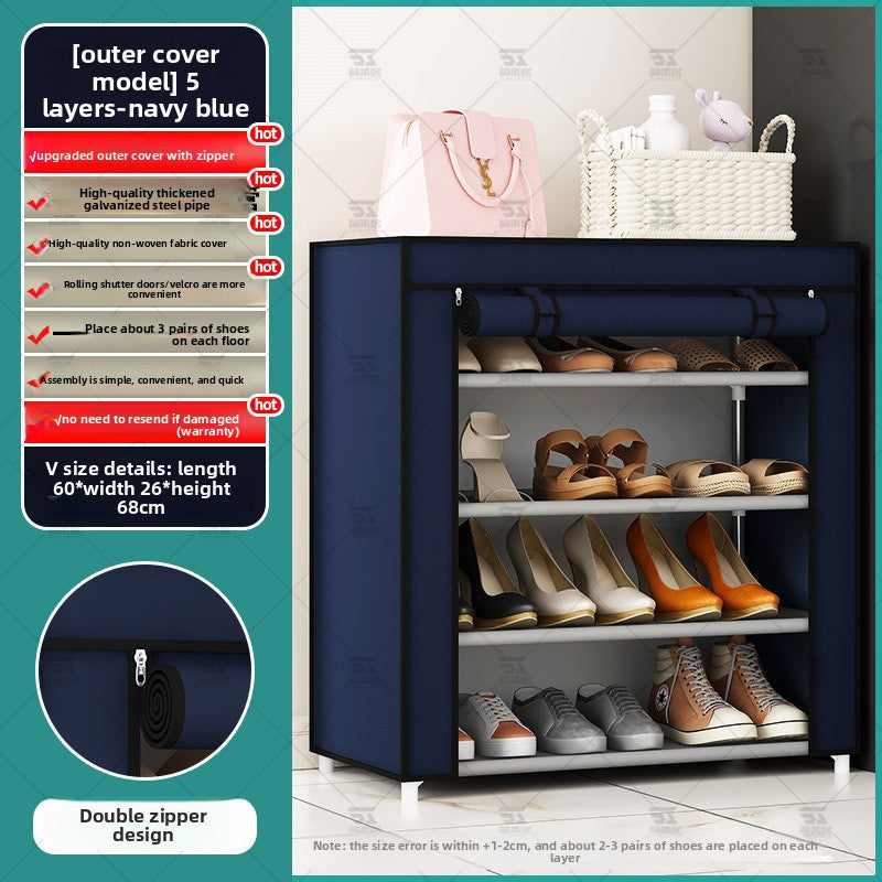 Simple Multi-Tier Shoe Rack