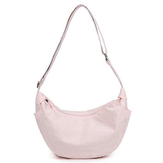 Simple Nylon Crossbody Bag for Women
