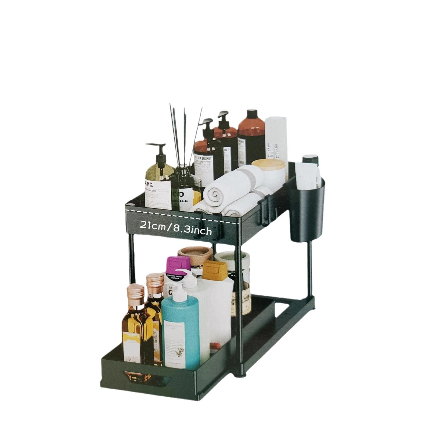 Simple pull-out storage rack