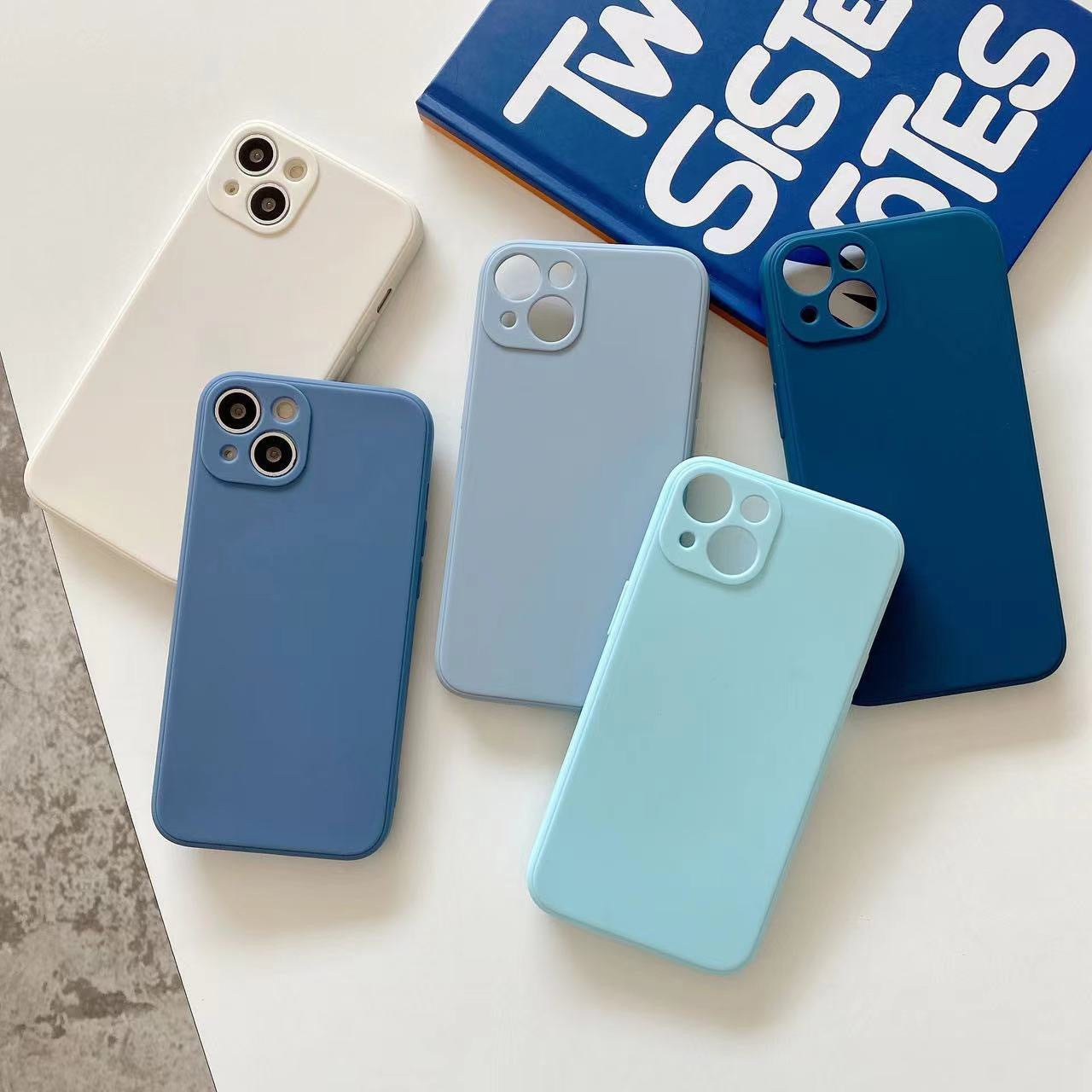 Simple shell protective phone case