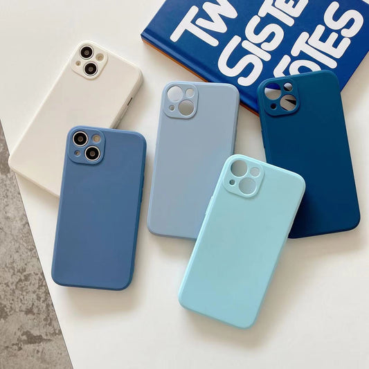 Simple shell protective phone case