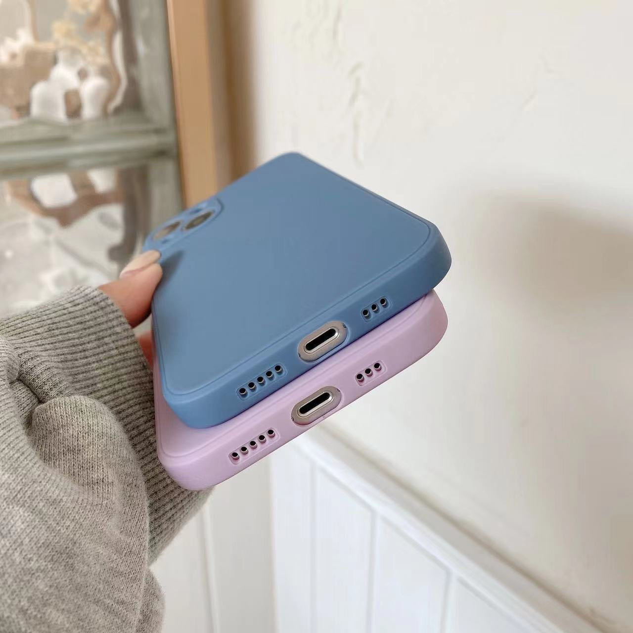 Simple shell protective phone case